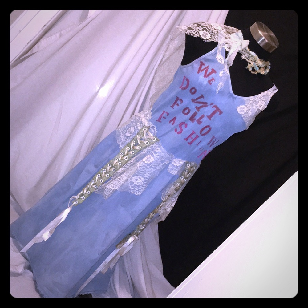 Lexa Vonn We Don't Follow Fashion couture gown